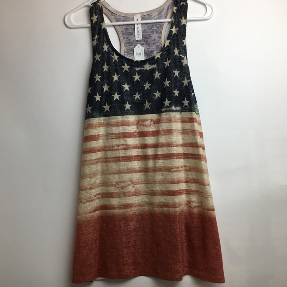 VANILLA BAY women’s tank top Stars and Stripes - Picture 2 of 8